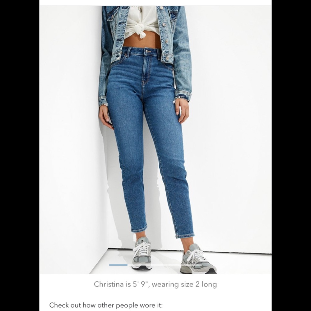 American Eagle Stretch Mom Jean